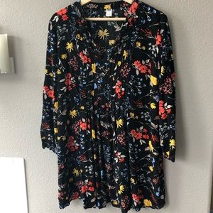 Old Navy Floral Tunic /Dress